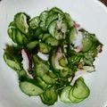 はむじぶ。's cooksnap of when they made たこときゅうりとわかめの酢の物.