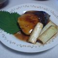 じょこ's cooksnap of when they made 焼き葱とブリの照り焼き.