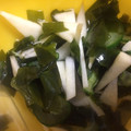 ミッチェルちゃん's cooksnap of when they made りんごときゅうりとわかめの酢の物.