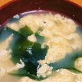 紅茶っ子。's cooksnap of when they made 鶏ガラたまごスープ.
