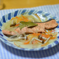 PPCAKE☆'s cooksnap of when they made レンジで 鮭と野菜のハーブ蒸し.