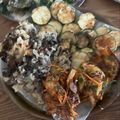 Yokchina's cooksnap of when they made ＊衣サクサク★ズッキーニの天ぷらお弁当に.