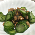くりっクック's cooksnap of when they made きゅうりの赤しそ納豆和え.