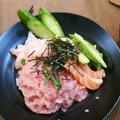 にったんはは's cooksnap of when they made いつもより豪華な海鮮丼。の、たれ。.
