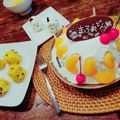 クック4DX6QN☆'s cooksnap of when they made ドームケーキ♪.