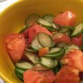 2みーちゃん's cooksnap of when they made トマトとキュウリのさっぱりサラダ.