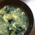 ha♡'s cooksnap of when they made 新玉ねぎと春雨のとろりん♪卵スープ.