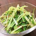 みつー♪'s cooksnap of when they made 水菜のお浸し.