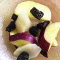 ムーミンママヨ's cooksnap of when they made ルクエで作るさつまいもとりんご煮.