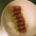 ややしま's cooksnap of when they made えのきのベーコン巻き.