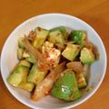 ゆすひと's cooksnap of when they made アボカドとクリームチーズのキムチ和え★.