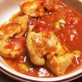hotobori's cooksnap of when they made お弁当に☆鶏むね肉のトマト煮.