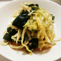natsu_i's cooksnap of when they made 速攻追加野菜　キャベツとワカメの酢の物.