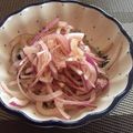 Amalka's cooksnap of when they made オニオンスライス１番おいしいポンオイル♡.