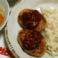 クックU8XZ6O☆'s cooksnap of when they made 高野豆腐入りハンバーグ.