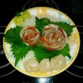 えりにゃママ's cooksnap of when they made ◇薔薇のお刺身◇.