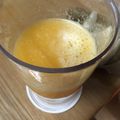 ぽむぽむ☆1065's cooksnap of when they made 梨とみかんのビタミンイエロースムージー.