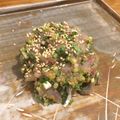 RinaRina's cooksnap of when they made あじのなめろう.