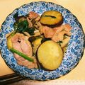 ☆彡。's cooksnap of when they made 秋★サツマイモと鶏肉の炒め物.