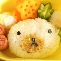 noamanma's cooksnap of when they made 海苔パンチで簡単！コリラックマのお弁当.
