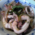 パンヤヒロ's cooksnap of when they made ◆いかのにんにくしょうが炒め◆.