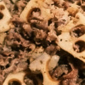 ★ＴＯＭＯ☆'s cooksnap of when they made 黒こしょう香る☆れんこんと牛肉の甘辛炒め.