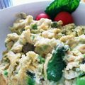 かすがべ's cooksnap of when they made アボカドとクリチのスクランブルエッグ.