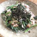 iketa's cooksnap of when they made ベーコンとしめじの和風クリームパスタ♪.