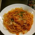 Hirarinn☆'s cooksnap of when they made お鍋1つ簡単♡トマトパスタ.
