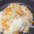 ゆみ0219's cooksnap of when they made ランチに！炊飯器任せの簡単えびピラフ♪.