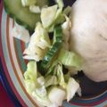 パクパクpanda's cooksnap of when they made きゅうりとキャベツの浅漬け.