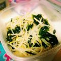 くみみん♪'s cooksnap of when they made もやしとわかめのナムル♪.