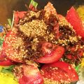 クック78DYN2☆'s cooksnap of when they made 水菜とトマトのカリカリじゃこ★サラダ★.