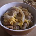 ミーリュウ's cooksnap of when they made ★簡単ランチ★豚肉たまご丼.