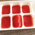 ぷ〜たろ's cooksnap of when they made 離乳食初期 プチトマトの裏ごし冷凍保存.