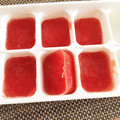 ぷ〜たろ's cooksnap of when they made 離乳食初期 プチトマトの裏ごし冷凍保存.