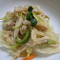 アロエ乳液's cooksnap of when they made ささみと三つ葉のポン酢あえ.
