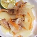 オズのオズマ姫's cooksnap of when they made はやとうりと豚肉の炒め物.