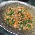 Lalan☆'s cooksnap of when they made マロニーで本格チャプチェ！.