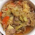 ちびまめママ◎'s cooksnap of when they made 栄養満点♡しらたきと野菜のヘルシー煮.