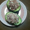 なかしまかつとし's cooksnap of when they made アボカドのコンビーフマヨ乗せ★.