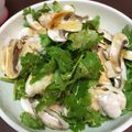 anemonenan's cooksnap of when they made パクチーと鳥ササミサラダ胡麻油醤油.