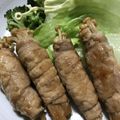 らんとこなん's cooksnap of when they made マヨポン豚えのき巻.