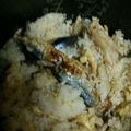 BOYSマミー's cooksnap of when they made ✿焼きさんまとごぼうの炊き込みご飯✿.