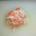 おまめちゃん♥️'s cooksnap of when they made フォークで簡単♪かにかまを綺麗に裂く方法.
