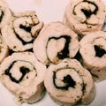 ☆とん吉☆'s cooksnap of when they made レンジで簡単！鶏ささみの 梅 しそロール.