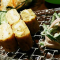 cocoりえ's cooksnap of when they made 天かす(揚げ玉)と ねぎの 卵焼き.