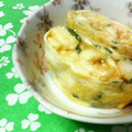 キョク's cooksnap of when they made 梅・しそ香る♪ふわふわ玉子焼き.