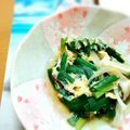賢くんママ's cooksnap of when they made くにしゃんのキノコとニラの卵とじ♪.