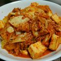 ひろにゃーん's cooksnap of when they made お好きな野菜と♪厚揚げのキムチ炒め.